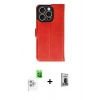 MARSİLYAN™- iPhone 16 Pro Kılıf Siluet Işık Serisi - Siyah Bilvis Hayalet Cam Ekran Koruyucu + Raze Metal Kamera Lens - BZ