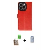 MARSİLYAN™- iPhone 16 Pro Kılıf Siluet Işık Serisi - Siyah Joko Magic 5D Cam + Raze Metal Kamera Lens - CLTM