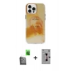 MARSİLYAN™- iPhone 16 Pro Kılıf Ufuk Doku Prime - Siyah Bilvis 3D Mat Cam Ekran Koruyucu + Raze Metal Kamera Lens - SH