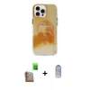 MARSİLYAN™- iPhone 16 Pro Kılıf Ufuk Doku Prime - Siyah Joko Magic 5D Cam + Raze Metal Kamera Lens - CLTM
