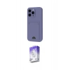 MARSİLYAN™- iPhone 16 Pro Kılıf Vadi Çizgi Prime - Siyah Bilvis 5in1 3D Magic Cam Ekran Koruyucu