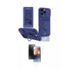 MARSİLYAN™- iPhone 16 Pro Kılıf Vadi Form Prime - Siyah 3D Antistatik Mat Seramik Nano Ekran Koruyucu