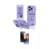 MARSİLYAN™- iPhone 16 Pro Kılıf Vadi Form Prime - Siyah 3D Antistatik Mat Seramik Nano Ekran Koruyucu