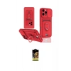 MARSİLYAN™- iPhone 16 Pro Kılıf Vadi Form Prime - Siyah Buffer Cam Ekran Koruyucu