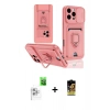 MARSİLYAN™- iPhone 16 Pro Kılıf Vadi Form Prime - Siyah Buffer Cam Ekran Koruyucu + Raze Metal Kamera Lens - BZ