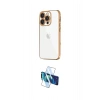 MARSİLYAN™- iPhone 16 Pro Kılıf Vadi Minimal - Siyah 3D Antistatik Cam Ekran Koruyucu
