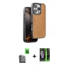 MARSİLYAN™- iPhone 16 Pro Kılıf Vadi Özel Seri - Şeffaf 360 Full Body Arka Koruyucu + Raze Metal Kamera Lens - SH