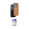 MARSİLYAN™- iPhone 16 Pro Kılıf Vadi Özel Seri - Siyah Bilvis 5in1 3D Magic Cam Ekran Koruyucu