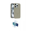 MARSİLYAN™- iPhone 16 Pro Kılıf Yankı Form Serisi - Siyah 3D Antistatik Cam Ekran Koruyucu
