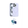 MARSİLYAN™- iPhone 16 Pro Kılıf Yankı Form Serisi - Siyah 3D Antistatik Cam Ekran Koruyucu