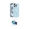 MARSİLYAN™- iPhone 16 Pro Kılıf Yankı Form Serisi - Siyah 3D Antistatik Cam Ekran Koruyucu