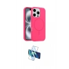 MARSİLYAN™- iPhone 16 Pro Kılıf Yankı Form Serisi - Siyah 3D Antistatik Cam Ekran Koruyucu