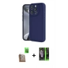 MARSİLYAN™- iPhone 16 Pro Kılıf Yankı Yansıma Özel Seri - Şeffaf 360 Full Body Arka Koruyucu + Raze Metal Kamera Lens - CLTM
