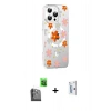 MARSİLYAN™- iPhone 16 Pro Kılıf Yörünge Işık Prime - Siyah Bilvis 0.18mm Plus Cam Ekran Koruyucu + Siyah Raze Metal Kamera Lens