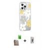 MARSİLYAN™- iPhone 16 Pro Kılıf Yörünge Işık Prime - Siyah Bilvis 3D Cam Ekran Koruyucu + Raze Metal Kamera Lens - CLTM