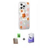 MARSİLYAN™- iPhone 16 Pro Kılıf Yörünge Işık Prime - Siyah Bilvis 5in1 5D Magic Hayalet Cam Ekran Koruyucu + Raze Metal Kamera Lens - CLTM