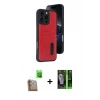 MARSİLYAN™- iPhone 16 Pro Kılıf Yörünge Işık Serisi - Şeffaf 360 Full Body Arka Koruyucu + Raze Metal Kamera Lens - CLTM