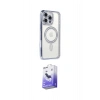 MARSİLYAN™- iPhone 16 Pro Kılıf Zirve Doku Prime - Siyah Bilvis 5in1 5D Magic Hayalet Cam Ekran Koruyucu