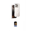 MARSİLYAN™- iPhone 16 Pro Kılıf Zirve Klasik Prime - Siyah Buffer Hayalet Cam Ekran Koruyucu