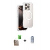 MARSİLYAN™- iPhone 16 Pro Kılıf Zirve Klasik Prime - Siyah Joko Magic 5D Cam + Raze Metal Kamera Lens - CLTM