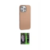 MARSİLYAN™- iPhone 16 Pro Kılıf Zirve Modern Prime - Şeffaf 360 Full Body Arka Koruyucu