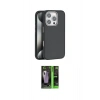 MARSİLYAN™- iPhone 16 Pro Kılıf Zirve Modern Prime - Şeffaf 360 Full Body Arka Koruyucu