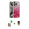 MARSİLYAN™- iPhone 16 Pro Kılıf Zirve Modern Prime - Siyah Buffer Cam Ekran Koruyucu + Raze Metal Kamera Lens - CLTM