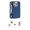 MARSİLYAN™- iPhone 16 Pro Kılıf Zirve Modern Prime - Siyah Joko Magic 5D Cam + Raze Metal Kamera Lens - BZ