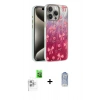 MARSİLYAN™- iPhone 16 Pro Kılıf Zirve Modern Prime - Siyah Joko Magic 5D Cam + Raze Metal Kamera Lens - BZ