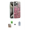MARSİLYAN™- iPhone 16 Pro Kılıf Zirve Modern Prime - Siyah Joko Magic 5D Cam + Raze Metal Kamera Lens - CLTM