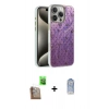 MARSİLYAN™- iPhone 16 Pro Kılıf Zirve Modern Prime - Siyah Joko Magic 5D Cam + Raze Metal Kamera Lens - CLTM