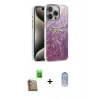 MARSİLYAN™- iPhone 16 Pro Kılıf Zirve Modern Prime - Siyah Joko Magic 5D Cam + Raze Metal Kamera Lens - CLTM