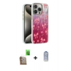 MARSİLYAN™- iPhone 16 Pro Kılıf Zirve Modern Prime - Siyah Joko Magic 5D Cam + Raze Metal Kamera Lens - CLTM
