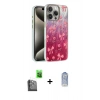 MARSİLYAN™- iPhone 16 Pro Kılıf Zirve Modern Prime - Siyah Joko Magic 5D Cam + Raze Metal Kamera Lens - SH