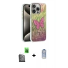 MARSİLYAN™- iPhone 16 Pro Kılıf Zirve Modern Prime - Siyah Joko Magic 5D Cam + Raze Metal Kamera Lens - SH