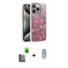 MARSİLYAN™- iPhone 16 Pro Kılıf Zirve Modern Prime - Siyah Joko Magic 5D Cam + Raze Metal Kamera Lens - SH