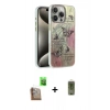 MARSİLYAN™- iPhone 16 Pro Kılıf Zirve Modern Prime - Siyah Joko Magic 5D Hayalet Cam + Raze Metal Kamera Lens - CLTM