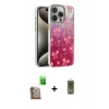MARSİLYAN™- iPhone 16 Pro Kılıf Zirve Modern Prime - Siyah Joko Magic 5D Hayalet Cam + Raze Metal Kamera Lens - CLTM