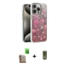 MARSİLYAN™- iPhone 16 Pro Kılıf Zirve Modern Prime - Siyah Joko Magic 5D Hayalet Cam + Raze Metal Kamera Lens - CLTM