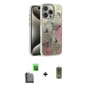 MARSİLYAN™- iPhone 16 Pro Kılıf Zirve Modern Prime - Siyah Joko Magic 5D Hayalet Cam + Siyah Raze Metal Kamera Lens