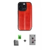 MARSİLYAN™- iPhone 16 Pro Kılıf Zirve Yansıma Serisi - Siyah Bilvis 3D Mat Cam Ekran Koruyucu + Siyah Raze Metal Kamera Lens