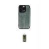 MARSİLYAN™- iPhone 16 Pro Kılıf Zirve Yansıma Serisi - Siyah Joko Magic 5D Hayalet Cam