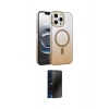 MARSİLYAN™- iPhone 16 Pro Max Kılıf Ahenk Doku Özel Seri - Siyah 3D Antistatik Hayalet Cam Ekran Koruyucu