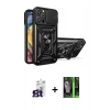 MARSİLYAN™- iPhone 16 Pro Max Kılıf Ahenk Klasik - Şeffaf 360 Full Body Arka Koruyucu + Bilvis Titan Kamera Lens - TMGI