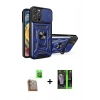 MARSİLYAN™- iPhone 16 Pro Max Kılıf Ahenk Klasik - Şeffaf 360 Full Body Arka Koruyucu + Raze Metal Kamera Lens - CLTM