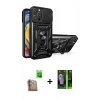 MARSİLYAN™- iPhone 16 Pro Max Kılıf Ahenk Klasik - Şeffaf 360 Full Body Arka Koruyucu + Raze Metal Kamera Lens - CLTM