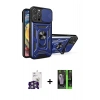 MARSİLYAN™- iPhone 16 Pro Max Kılıf Ahenk Klasik - Şeffaf 360 Full Body Arka Koruyucu + Bilvis Titan Kamera Lens - GS