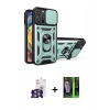 MARSİLYAN™- iPhone 16 Pro Max Kılıf Ahenk Klasik - Şeffaf 360 Full Body Arka Koruyucu + Bilvis Titan Kamera Lens - GS