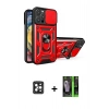 MARSİLYAN™- iPhone 16 Pro Max Kılıf Ahenk Klasik - Şeffaf 360 Full Body Arka Koruyucu + PVD Metal Kamera Lens - SH