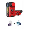 MARSİLYAN™- iPhone 16 Pro Max Kılıf Ahenk Klasik - Siyah 3D Antistatik Seramik Nano Ekran Koruyucu + Bilvis Titan Kamera Lens - GS